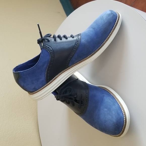 Cole Haan Other - Cole Hann blue suede shoes